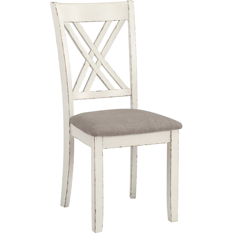Pemberly Row 7-piece Rectangular Dining Set in Vintage Vanilla
