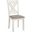 Pemberly Row 7-piece Rectangular Dining Set in Vintage Vanilla