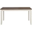 Pemberly Row 7-piece Rectangular Dining Set in Vintage Vanilla