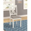Pemberly Row 7-piece Rectangular Dining Set in Vintage Vanilla