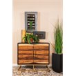 Pemberly Row 2-door 40-inch Wood Accent Storage Cabinet in Black Walnut