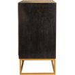 Pemberly Row 2-door 40-inch Wood Accent Storage Cabinet in Black Walnut