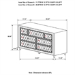 Pemberly Row 7-drawer Tufted Upholstered Dresser in Ivory and Camel