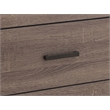 Pemberly Row 6-drawer Engineered Wood Dresser with Mirror in Barrel Oak