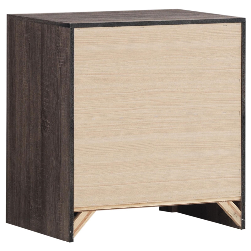 Pemberly Row 2-drawer Engineered Wood Nightstand in Barrel Oak