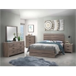 Pemberly Row 2-drawer Engineered Wood Nightstand in Barrel Oak