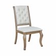 Pemberly Row 5-piece Extension Leaf Dining Set in Barley Brown