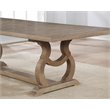 Pemberly Row 7-piece Extension Leaf Dining Set in Barley Brown