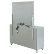 Pemberly Row 6-drawer Fretwork Dresser with Mirror in Silver Metallic