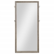 Pemberly Row 80-inch Full-Length Standing Floor Mirror in Washed Oak