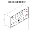 Pemberly Row 8-Drawer Dresser with Metallic Pulls in Smoked Peppercorn