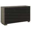 Pemberly Row 8-Drawer Bedroom Dresser with Bar Pulls in Taupe Oak