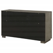 Pemberly Row 8-Drawer Bedroom Dresser with Bar Pulls in Taupe Oak