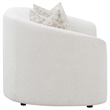 Pemberly Row 2-Piece Boucle Upholstered Sloped Arm Sofa Set in Latte