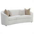 Pemberly Row 3-Piece Boucle Upholstered Sloped Arm Sofa Set in Latte