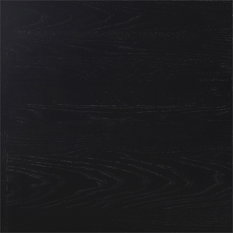 Pemberly Row 5-Piece Rectangular Dining Set with 4 Arm Chairs in Black