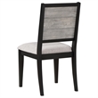 Pemberly Row 7-Piece Rectangular Extension Leaf Dining Set in Black