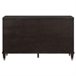 Pemberly Row Modern Wood 6-Drawer Bedroom Storage Dresser in Brown