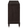 Pemberly Row Modern Wood 6-Drawer Bedroom Storage Dresser in Brown