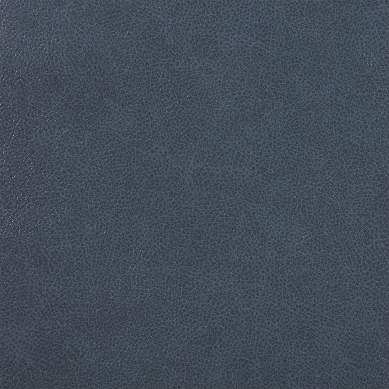 Pemberly Row 3-Piece Faux Leather Reclining Sofa and Recliner Set in Blue