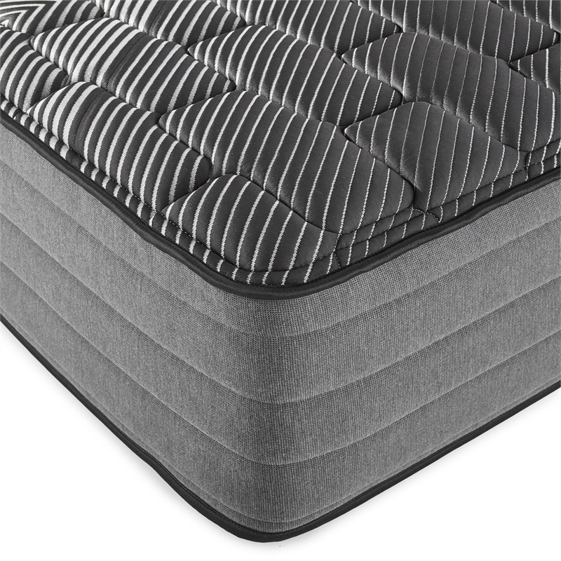 Pemberly Row 14-inch Full Cool Firm Memory Foam Hybrid Mattress