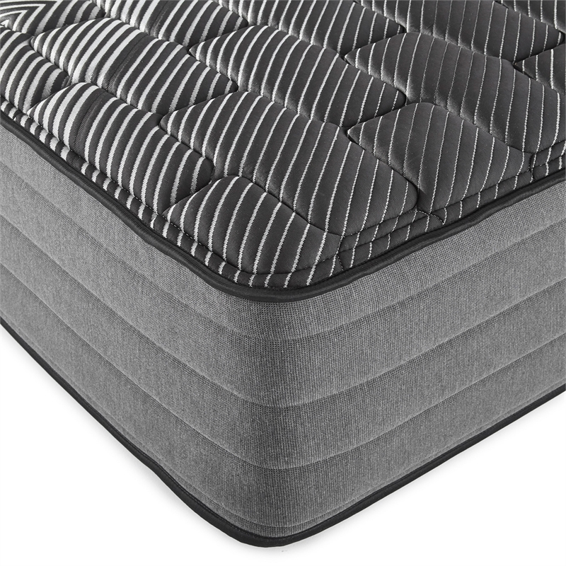Pemberly Row 14-inch Queen Cool Firm Memory Foam Hybrid Mattress