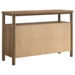 Pemberly Row 52-Inch 3-Door Dining Cabinet Sideboard Buffet in Walnut