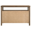 Pemberly Row 52-Inch 3-Door Dining Cabinet Sideboard Buffet in Walnut