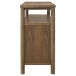 Pemberly Row 52-Inch 3-Door Dining Cabinet Sideboard Buffet in Walnut