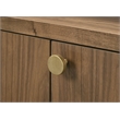 Pemberly Row 52-Inch 3-Door Dining Cabinet Sideboard Buffet in Walnut