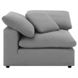 Pemberly Row 5-piece Boucle Upholstered Modular Sectional in Grey