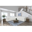 Pemberly Row 6-piece Boucle Upholstered Modular Sectional in Ivory