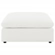 Pemberly Row Boucle Upholstered Modular Sectional Ottoman in Ivory