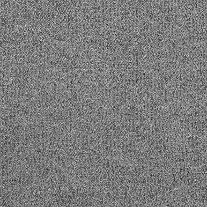Pemberly Row Boucle Upholstered Modular Sectional Ottoman in Grey