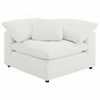 Pemberly Row 6-piece Boucle Modular Sectional with Ottoman in Ivory