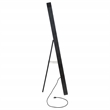 Pemberly Row 32 x 71 Inch LED Standing Mirror with Speakers in Black