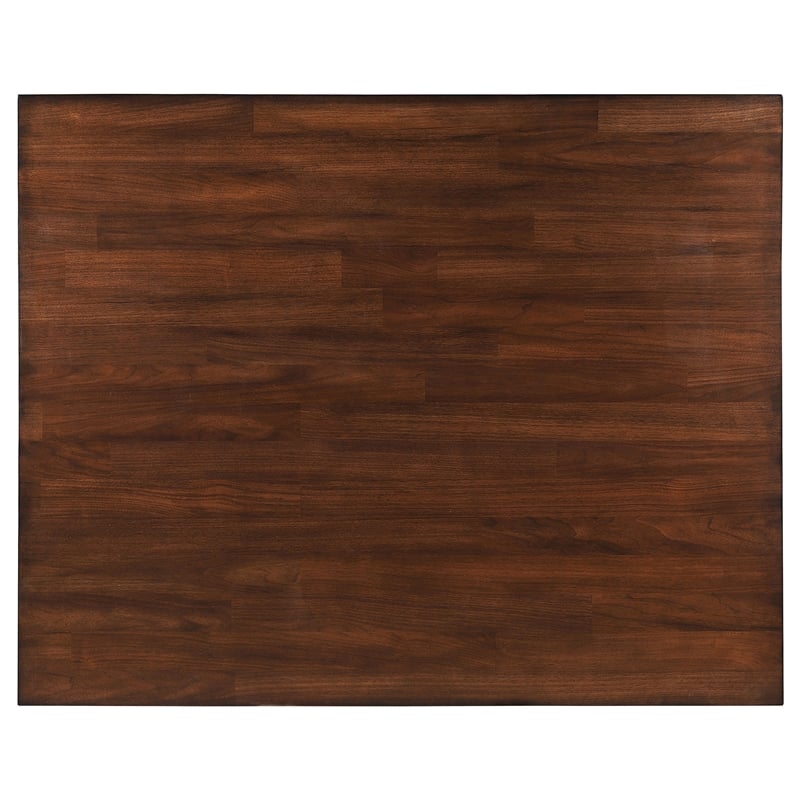 Pemberly Row 5-piece Counter Height Dining Table Set in Mango Oak
