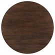 Pemberly Row Round 53-inch Wood Dining Table for 4 in Dark Walnut
