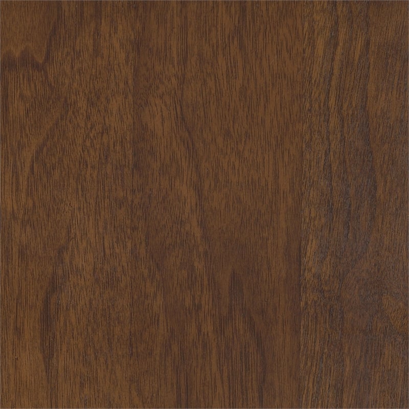Pemberly Row Round 53-inch Wood Dining Table for 4 in Dark Walnut