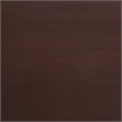 Pemberly Row 2-Drawer Fluted Side Table with Open Shelf in Rust Brown