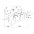 Pemberly Row 2-Piece Upholstered Reclining Sofa and Loveseat Set in Taupe