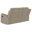 Pemberly Row 2-Piece Upholstered Reclining Sofa and Loveseat Set in Taupe