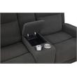 Pemberly Row 2-Piece Reclining Sofa and Loveseat Set in Charcoal