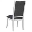 Pemberly Row 7-Piece 54-inch Round Wood Dining Set in Pearl White