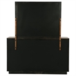Pemberly Row 6-Drawer Fluted Dresser and Mirror in Ash Brown