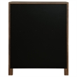 Pemberly Row 5-Drawer Cedar-Lined Wood Chest of Drawers in Walnut