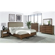 Pemberly Row 8-Drawer Cedar-Lined Dresser and Mirror in Walnut