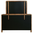 Pemberly Row 8-Drawer Cedar-Lined Dresser and Mirror in Walnut
