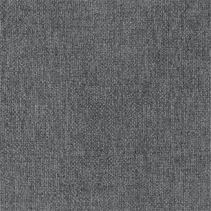 Pemberly Row Upholstered Sleeper Sectional Chaise Sofa in Grey