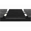 Pemberly Row 5-Piece Extension Leaf Dining Table Set in Black